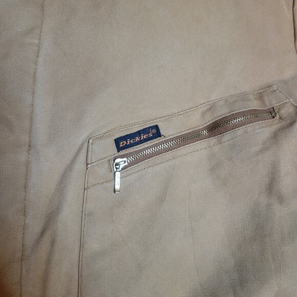 Dickies Insulated Winter Coveralls Overalls Men's Sz 42/44 Length Medium Brown - Picture 10 of 11